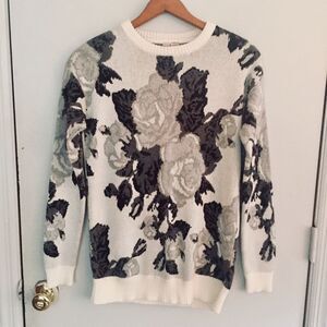 Forever 21 Floral Sweater